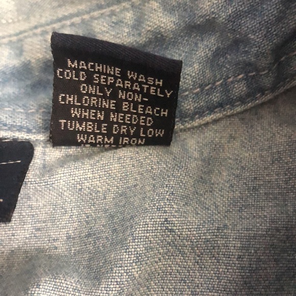 Sonoma Light Wash Denim Dress Medium - Picture 6 of 10